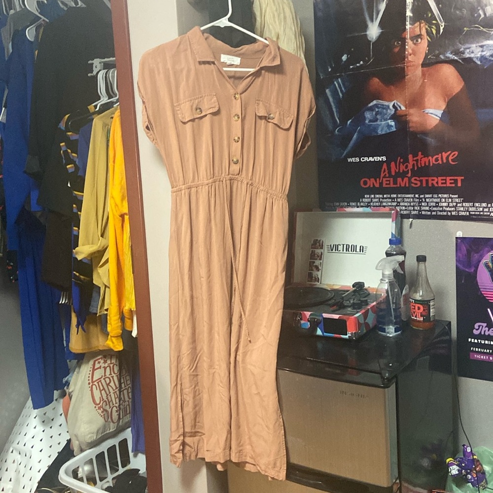 Brown Teacher Dress